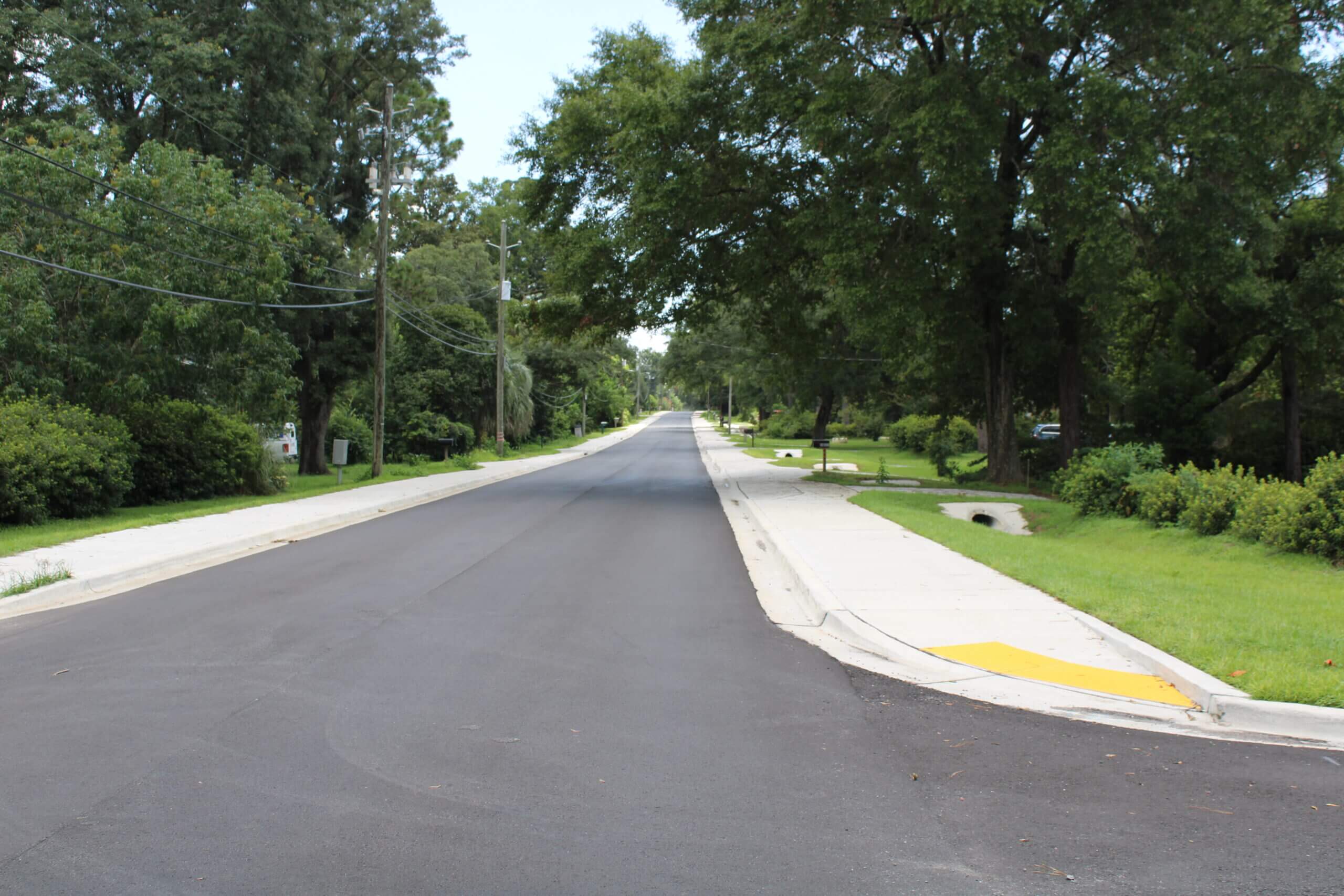Burgess Road Sidewalk BaskervilleDonovan, Inc.
